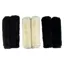 Cameo Equine Synthetic Lambswool Cheekpieces - Black