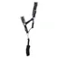 Hy Sport Active Head Collar and Lead Rope in Black
