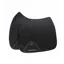 Premier Equine Plain Cotton Saddle Pad - Dressage Square Black