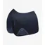 Premier Equine Plain Cotton Saddle Pad - Dressage Square Navy