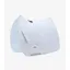 Premier Equine Plain Cotton Saddle Pad - Dressage Square White