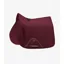 Premier Equine Plain Cotton GP Jump Saddle Pad Burgundy