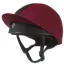 Charles Owen Pro II Vented Hat Silk - Maroon