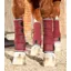 Premier Equine Quick Dry Horse Leg Wraps Burgundy