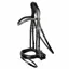 Schockemohle Brantford Anatomical Bridle Black-Silver