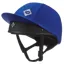 Charles Owen Taditional Non Vented Hat silk - Royal Blue