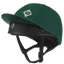 Charles Owen Taditional Non Vented Hat silk - Hunter Green