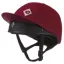 Charles Owen Taditional Non Vented Hat silk - Maroon