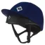 Charles Owen Taditional Non Vented Hat silk - Navy