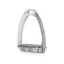 Tech Stirrups Venice Sloped Evo - Silver/Titanium