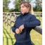 Premier Equine Ladies Pro Sport Waterproof Varsity Riding Jacket Navy