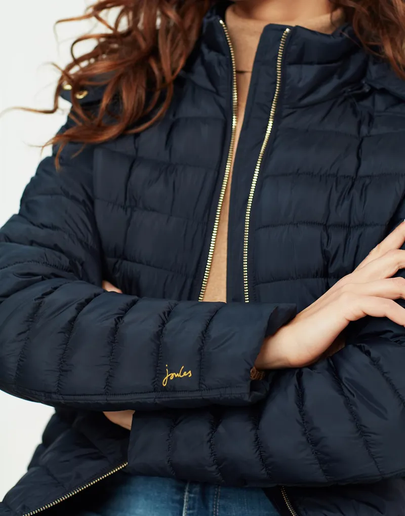 Canterbury long luxe padded jacket shop
