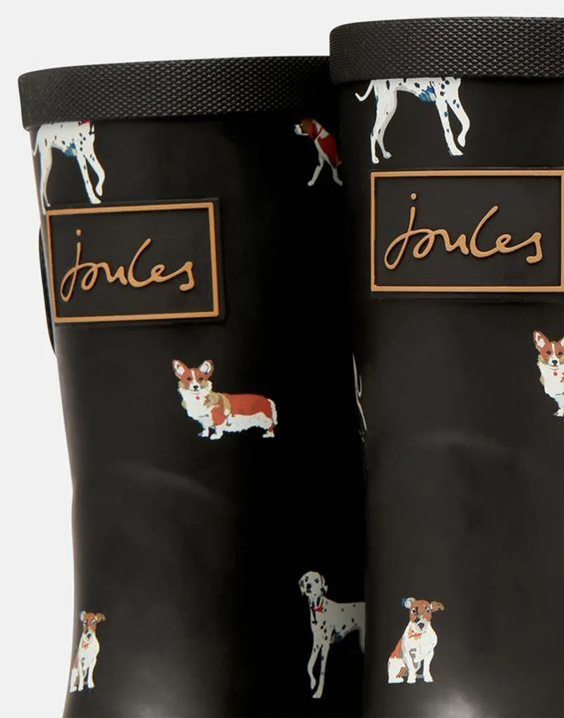 Joules dog deals print wellies