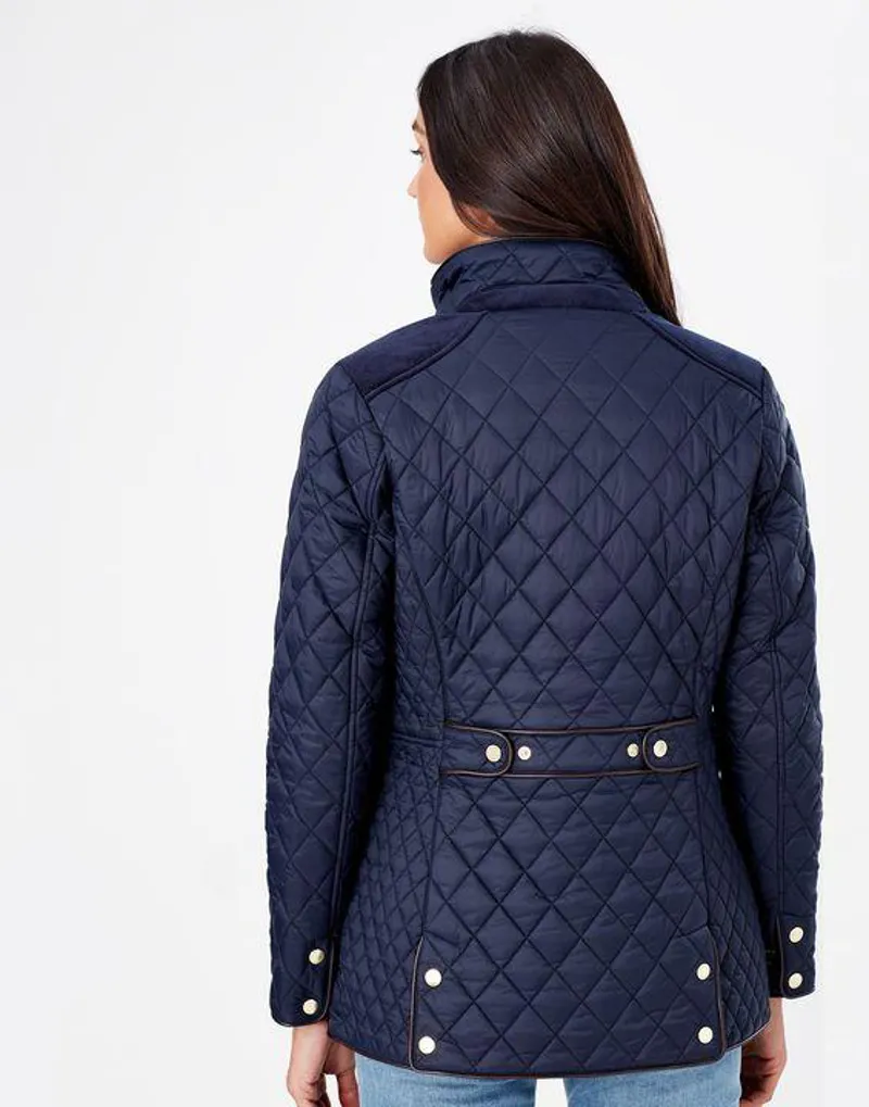 Joules newdale quilted jacket marine navy 2025
