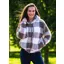 Mountain Horse Chess Fuzzy Fleece - White/Beige