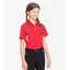 Premier Equine Cisco Junior Unisex Polo Shirt Red