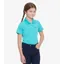 Premier Equine Cisco Junior Unisex Polo Shirt Turquoise
