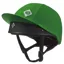 Charles Owen Taditional Non Vented Hat silk - Emerald