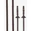 LeMieux Rubber Grip Continental Reins Havana-Brass