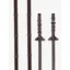 LeMieux Rubber Grip Continental Reins Havana-Silver
