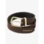 LeMieux Suede Insert Belt Brown