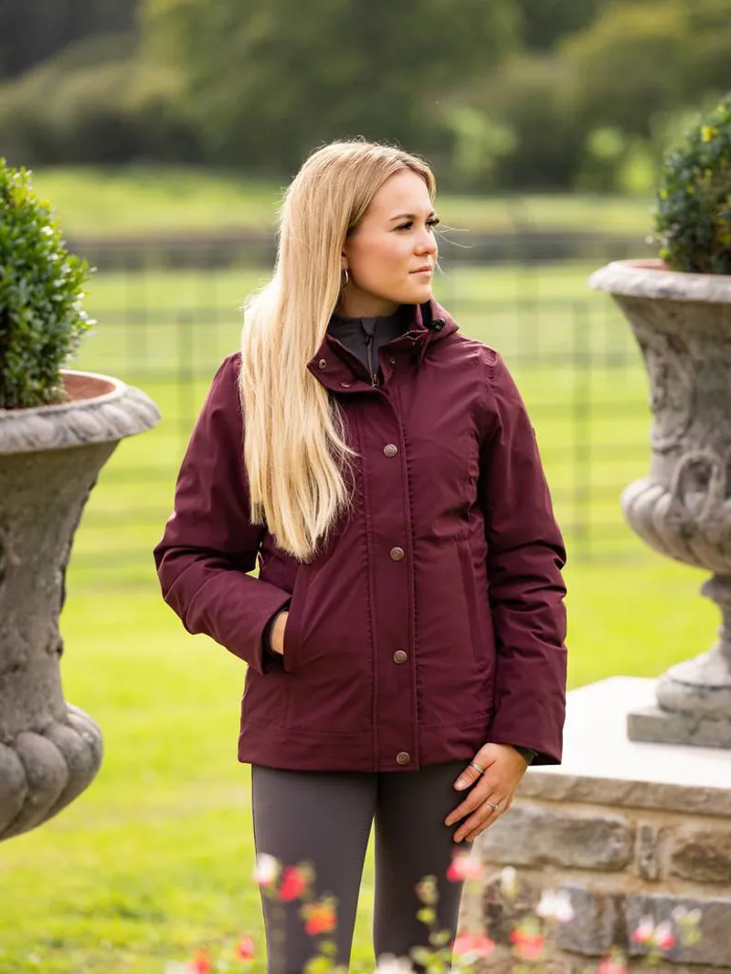 LeMieux Laura Waterproof Short Coat Port