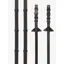 LeMieux Soft Rubber Reins with Stoppers Brown-Silver