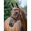LeMieux Arika Cavesson Bridle Brown/Silver
