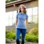 LeMieux Classique Polo Shirt - Ice Blue