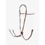 LeMieux Breastplate with Detachable Martingale - Chestnut/Silver