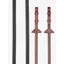 LeMieux Soft Rubber Reins Chestnut/Silver