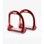 Premier Equine Jopollo Aluminium Performance Stirrups Red 4.75/12cm