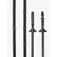 LeMieux Rubber Grip Continental Reins Black-Silver