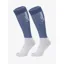 LeMieux Competition Socks Twin Pack Ice Blue