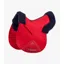 Premier Equine Merino Wool Saddle Pad - GP Numnah Red/Navy Wool