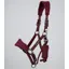 Premier Equine Necto 3D Mesh Head Collar with Lead Rope  - Burgundy