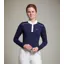 Premier Equine Odessa Girls Riding Shirt Navy