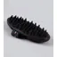 Premier Equine Soft-Touch Flexi Massage Brush - Black and Red
