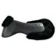 Horsena Regular Dressage Gel Pad with Rolled Edge Real Sheepskin - Black/Black