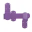 Perry Equestrian Kickover Stable Latches in Purple