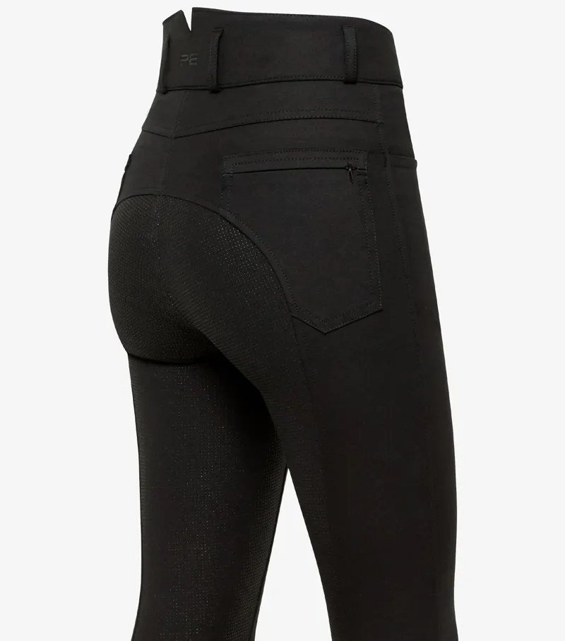 Premier Equine Virtue Ladies Full Seat Gel Riding Breeches Black